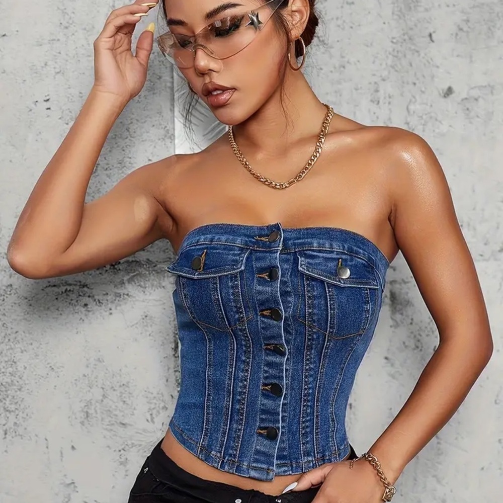 Jean top - Picture 3 of 7